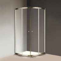 Душевой угол Cezares Giubileo GIUBILEO-R-2-90-SCORREVOLE-C-G четверть круга  стекла , профиль 