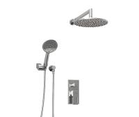 Душевая система со смесителем Wasserkraft  A14130 монтаж встраиваемая в стену без термостата хром