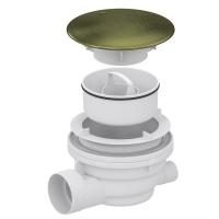 Сифон для душевых поддонов RGW Velplex QYD-01 18241101-08 пластик бронза