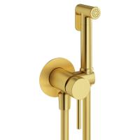 Гигиенический душ Plumberia Selection IXO XO2000OB встраиваемый в стену брашированное золото