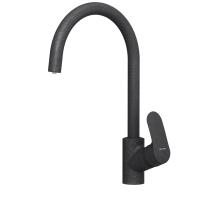 Смеситель для кухни Am.Pm Like F8007722 без подключения к фильтру черный