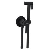 Гигиенический душ Sancos Start SC1001MB встраиваемый в стену черный матовый