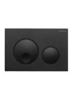 Кнопка смыва механическая Cezares Relax RELAX-BTN-NOP цвет черный матовый