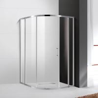 Душевой угол Cezares Molveno MOLVENO-R-11-100+20-C-Cr-IV четверть круга  стекла , профиль хром