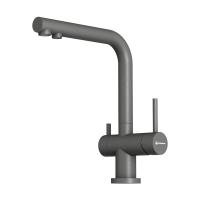 Смеситель для кухни Omoikiri Nagano-P 4974064 с подключением к фильтру платина