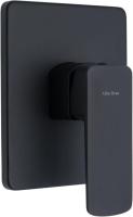 Смеситель для душа на 1 выход Allen Brau Infinity 5.21015-31 встраиваемый в стену 
без термостата черный матовый