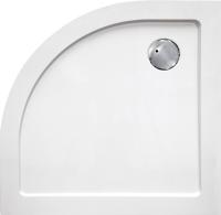 Душевой поддон низкий Cezares SMC TRAY-M-R-100-550-35-W четверть круга   белый