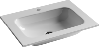 Раковина мебельная прямоугольная Ceramica Nova Grace CN7011 фарфор цвет белый