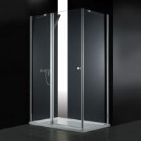 Душевой угол Cezares Elena ELENA-AH-1-90/100-C-Cr прямоугольная  стекла прозрачные, профиль хром