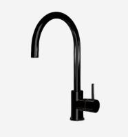 Смеситель для кухни Webert Baltimora BA920302560 без подключения к фильтру черный