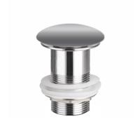 Донный клапан без перелива Ceramica Nova CN2000MH латунь/керамика серый матовый