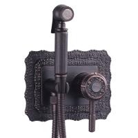 Смеситель для биде Lemark Jasmine LM6619ORB латунь черная бронза