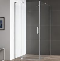Душевой угол Cezares Slider SLIDER-AH-1-100/110-100-C-Cr прямоугольная  стекла прозрачные, профиль хром