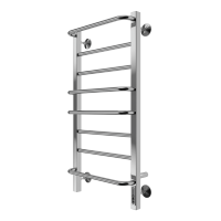 Полотенцесушитель электрический Terminus Евромикс квадро П8  40x85 4670078531247 хром