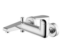 Смеситель для ванны или душа Bravat Vega F6119177CP-01 настенный 
без термостата хром