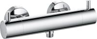 Смеситель для душа Kludi Bozz 352030538 настенный 
с термостатом хром