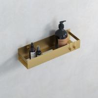 Полка для принадлежностей Boheme Uno 10965-MG настенная Matt Gold