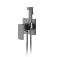 Гигиенический душ D&amp;K Bayern.Liszt DA1514506 встраиваемый в стену серый графит