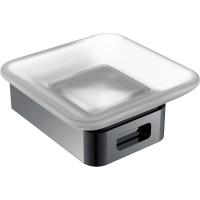 Мыльница Boheme Q 10943-SGM латунь стекло