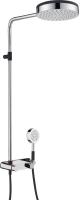 Душевая система со смесителем Cezares Moon MOON-CD-TA250-01 монтаж  с термостатом 
