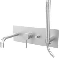 Смеситель для ванны или душа Paffoni Light LIG001ST встраиваемый в стену 
без термостата 