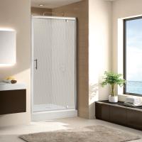 Душевая дверь Cezares Eco ECO-O-BA-1-90-P-Cr 90 см стекла рифленые, профиль хром