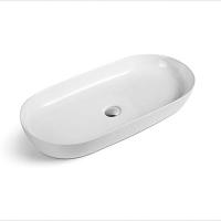 Раковина накладная овальная Vincea  VBS-114 фарфор цвет белый