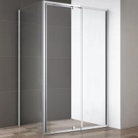 Душевой угол Cezares Variante VARIANTE-AH-1-110/120-80-C-Cr прямоугольная  стекла , профиль хром