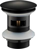 Донный клапан TIMO 8011/03, черный матовый