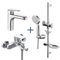 Комплект смесителей 3 в 1  Lemark Point LM0380C хром