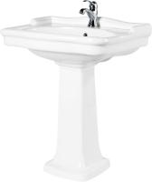 Раковина подвесная прямоугольная BelBagno Boheme  фаянс цвет белый