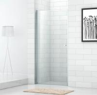 Душевая дверь маятниковая Cezares Eco ECO-O-B-1-60-C-Cr 60 см стекла прозрачные профиль хром