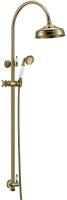 Душевая система без смесителя Boheme Medici 401 монтаж настенная  бронза