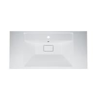 Раковина  прямоугольная Am.Pm Inspire V2.0 M50AWPX1001WG искусственный мрамор цвет белый матовый