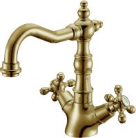 Смеситель для раковины Boheme Medici Presente 312 бронза