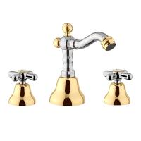 Смеситель для биде Webert Armony AM710202017 латунь хром/золото