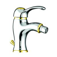 Смеситель для биде Webert Aurora AU840102017 латунь хром/золото