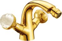 Смеситель для биде Boheme Imperiale Presente 336 латунь золото