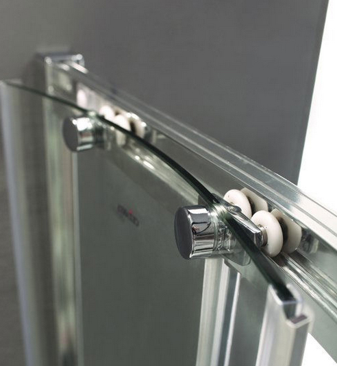 Душевой угол Cezares Anima ANIMA-W-R-2-100-C-Cr-IV четверть круга 100x100 стекла прозрачные, профиль хром