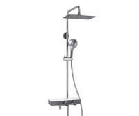 Душевая система со смесителем Wasserkraft  A113.069.101.CH Thermo монтаж настенная с термостатом хром