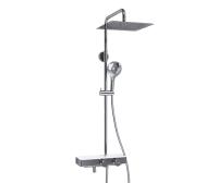 Душевая система со смесителем Wasserkraft  A113.118.101.CH Thermo монтаж настенная с термостатом хром