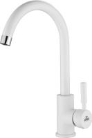 Смеситель для кухни Paulmark Holstein Ho212063-431 без подключения к фильтру белый матовый