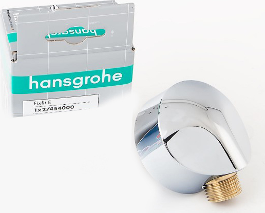 Шланговое соединение Hansgrohe FixFit 27454000 хром 