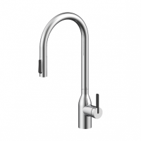 Смеситель для кухни Paulmark Universal Un213880-BS с подключением к фильтру брашированная сталь