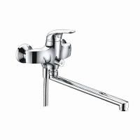 Смеситель для ванны или душа Wasserkraft Rossel 2802L настенный 
без термостата хром
