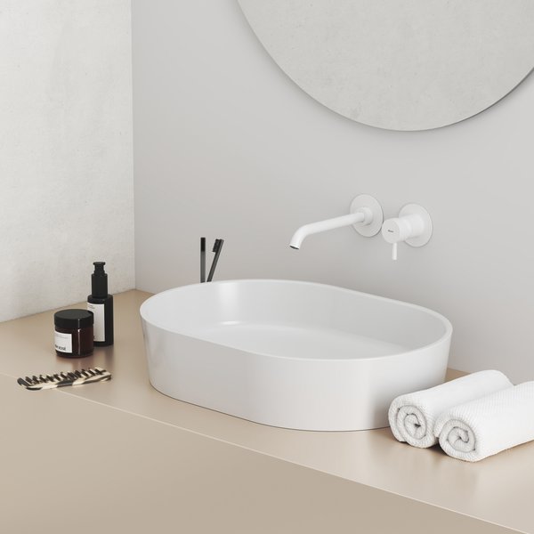 Смеситель для раковины Ravak Espirit X070241 белый вельвет