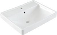Раковина мебельная квадратная  Aquanet Ирис 00301803 керамика цвет белый