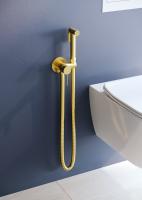 Гигиенический душ RGW Shower Panels 581408211-06 встраиваемый в стену золото Brush