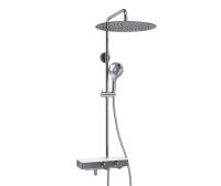Душевая система со смесителем Wasserkraft  A113.117.101.CH Thermo монтаж настенная с термостатом хром