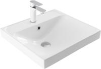 Раковина мебельная квадратная  Aquanet Flash 00333265 керамика цвет белый